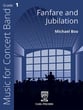 Fanfare and Jubilation Concert Band sheet music cover